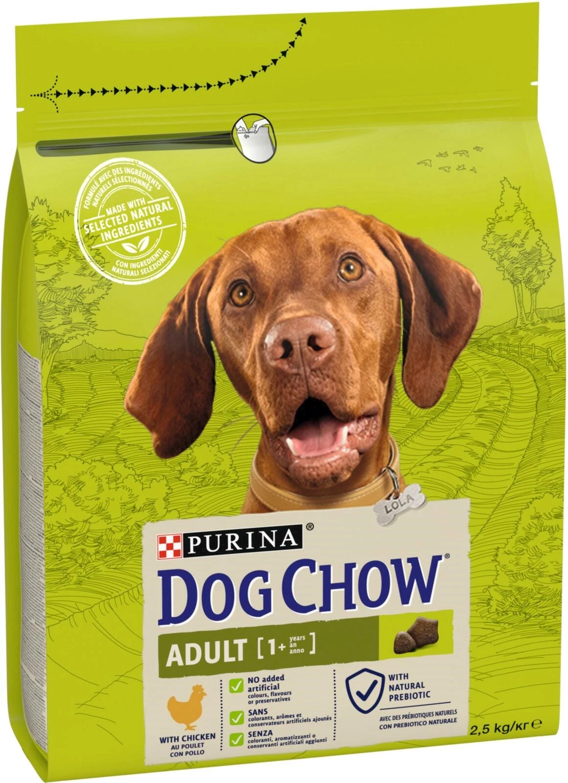 Hundefutter Adult N.2 2,5kg DogChow