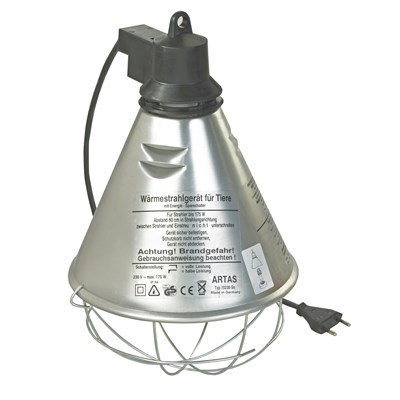 Lampe chauffante touche éco 175 W