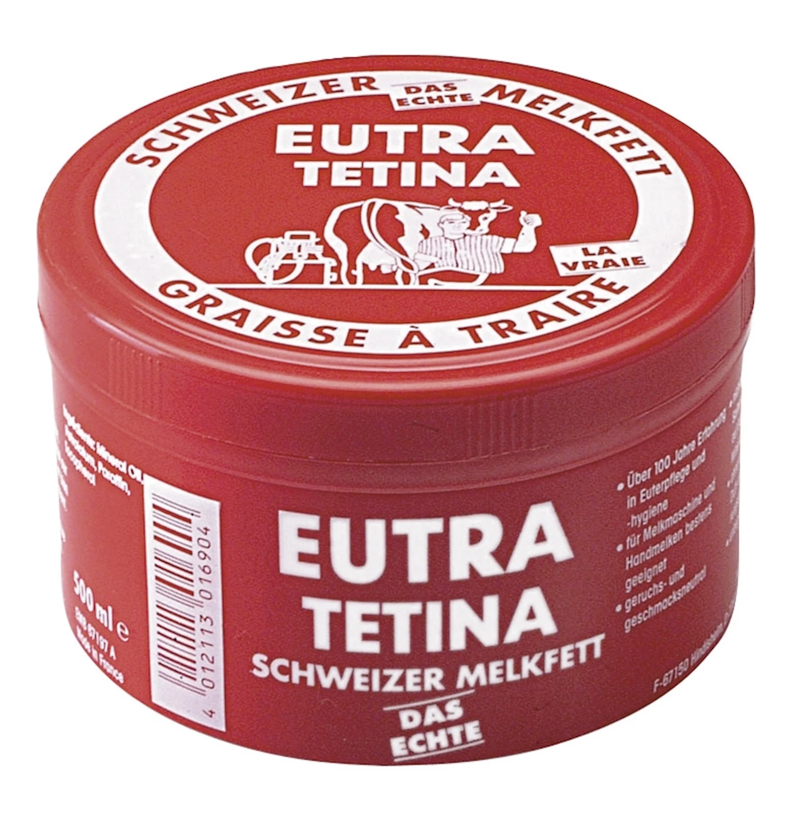 Graisse à traire Eutra 500 ml