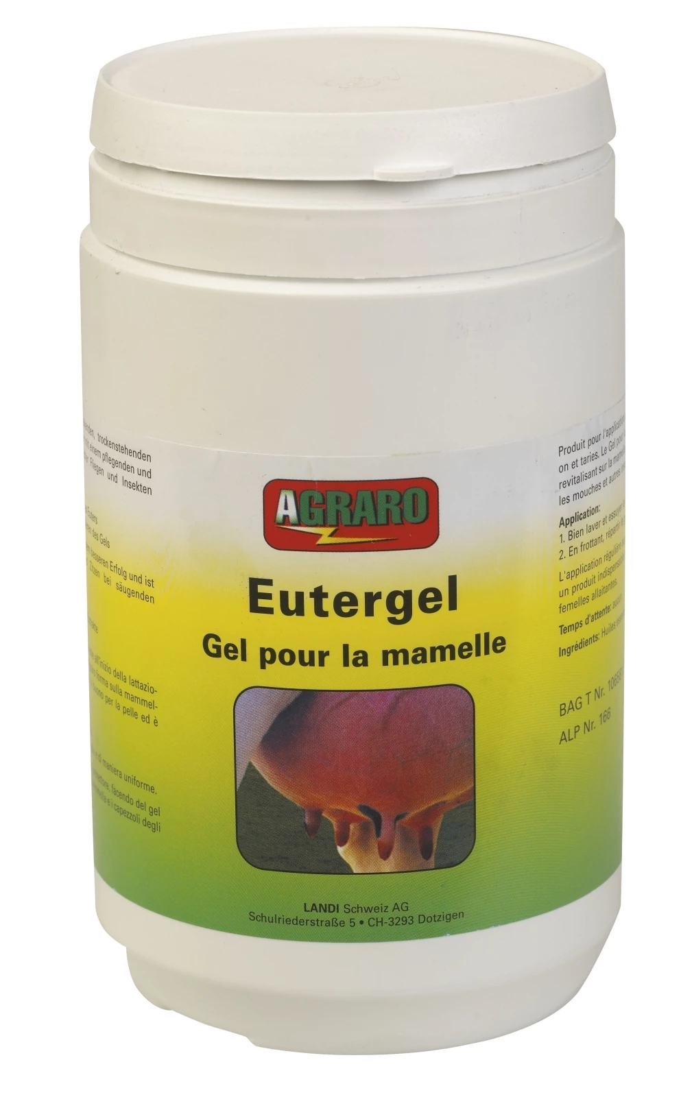 Gel pour pis Agraro 1000 g