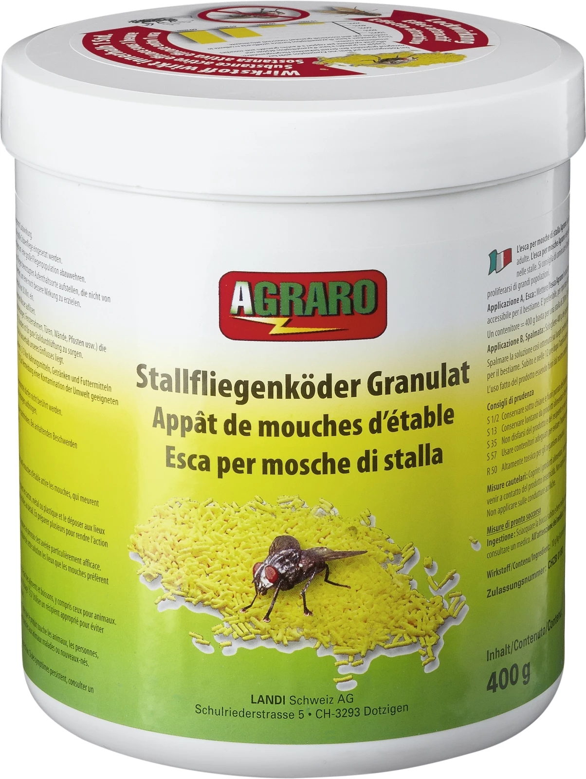 Fliegenköder Granulat Agraro 400 g