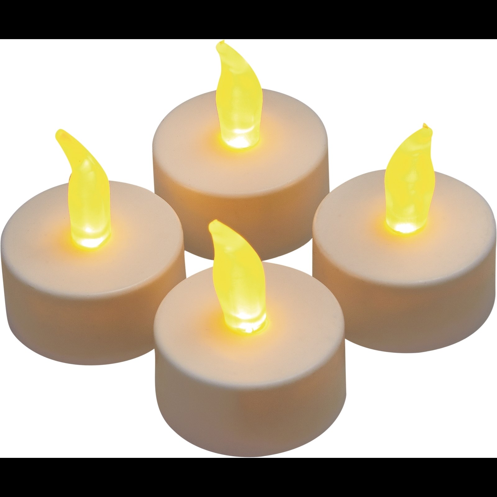 Bougies chauffe-plat LED 4 pièces Acheter - Verrerie/vases - LANDI