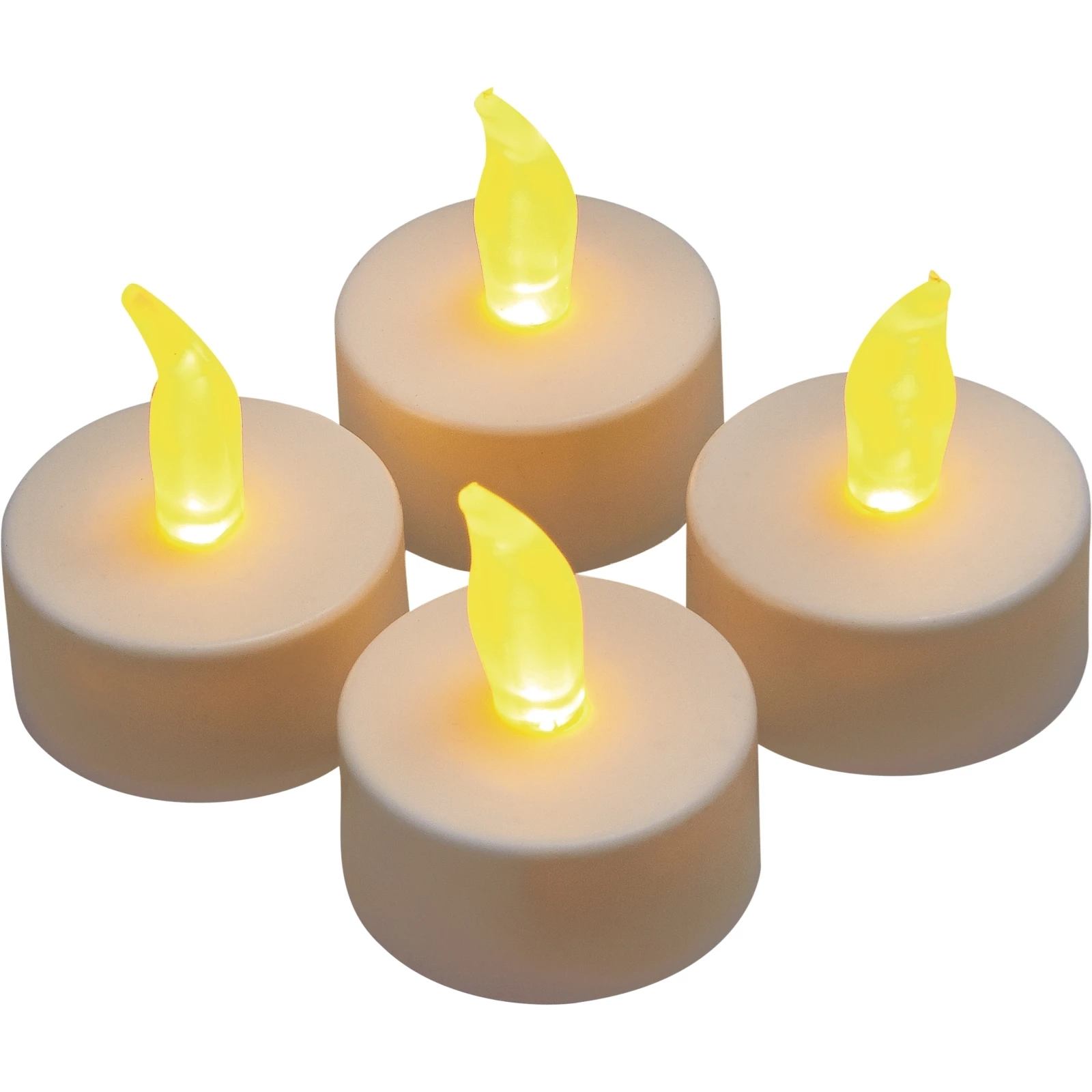 teelichter led 4 stuck kaufen weihnachtsbeleuchtung landi