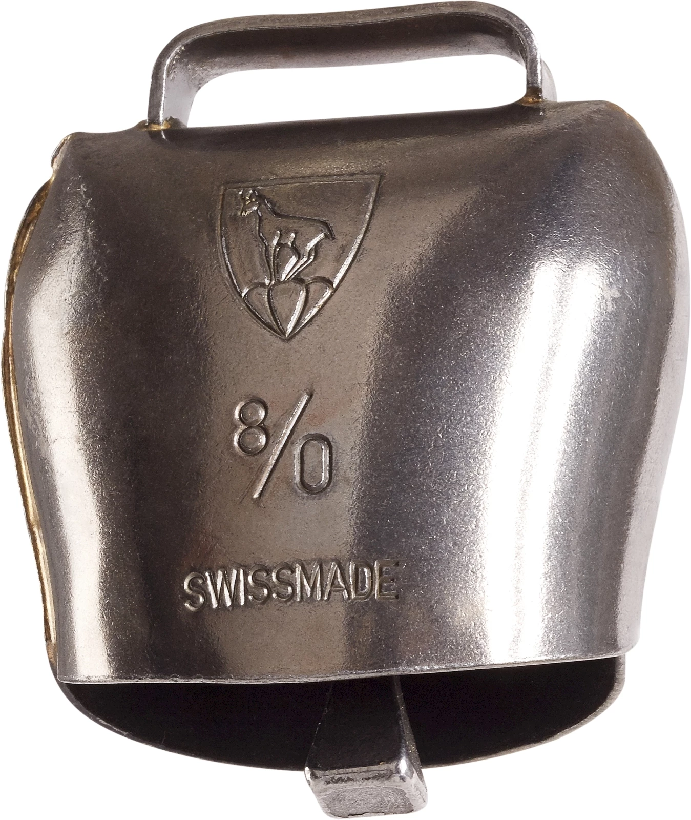 Cloche en acier N.8 s. courroie