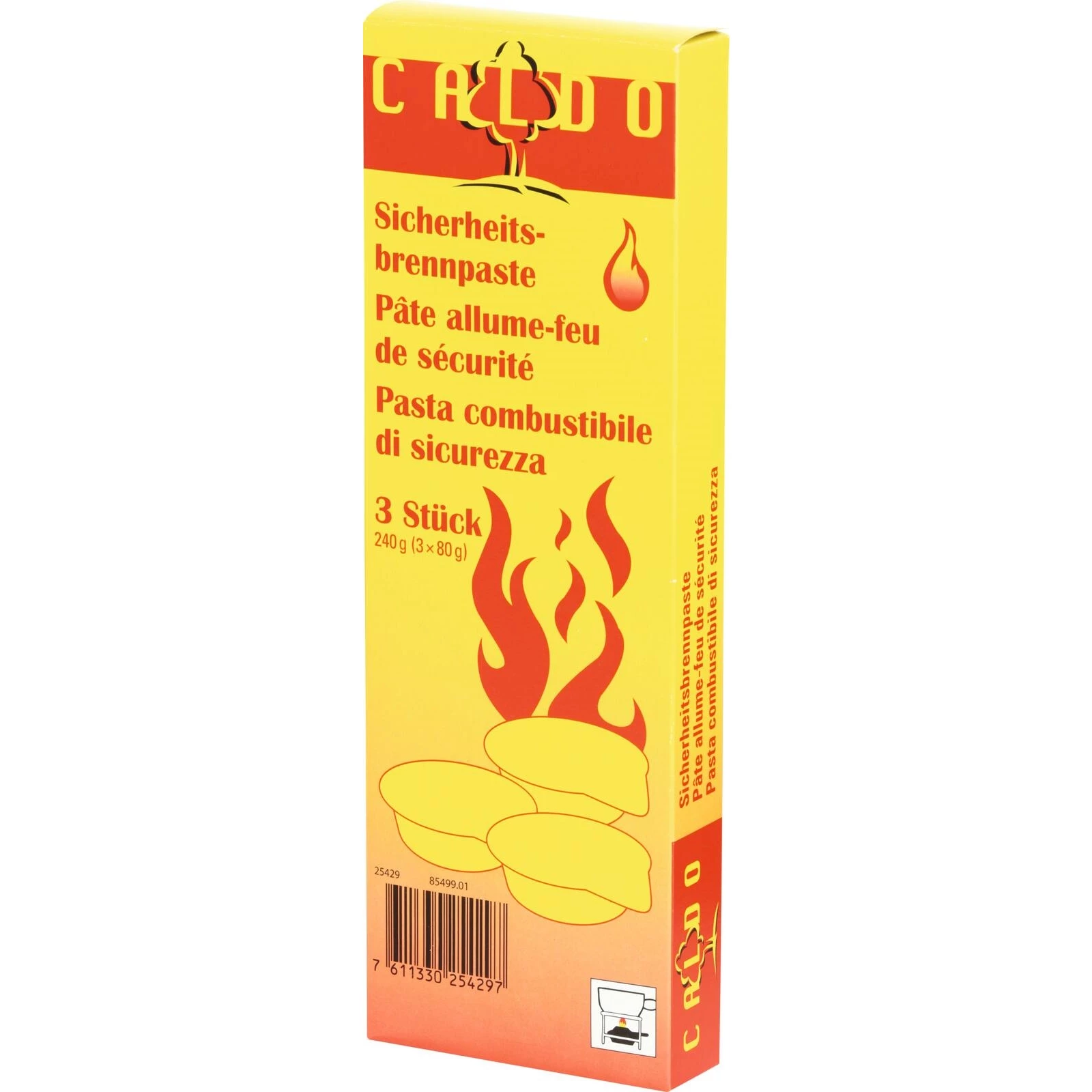 3x Sicherheits Brennpaste (Made in Germany 3x Sicherheits Brennpaste (Made in Germany