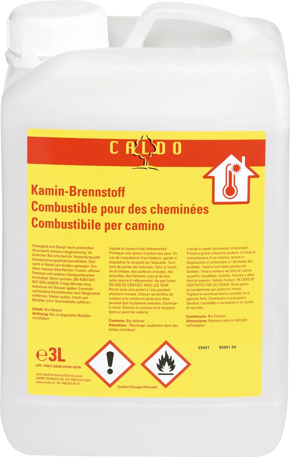 Ethanol Bio Caldo 3 l