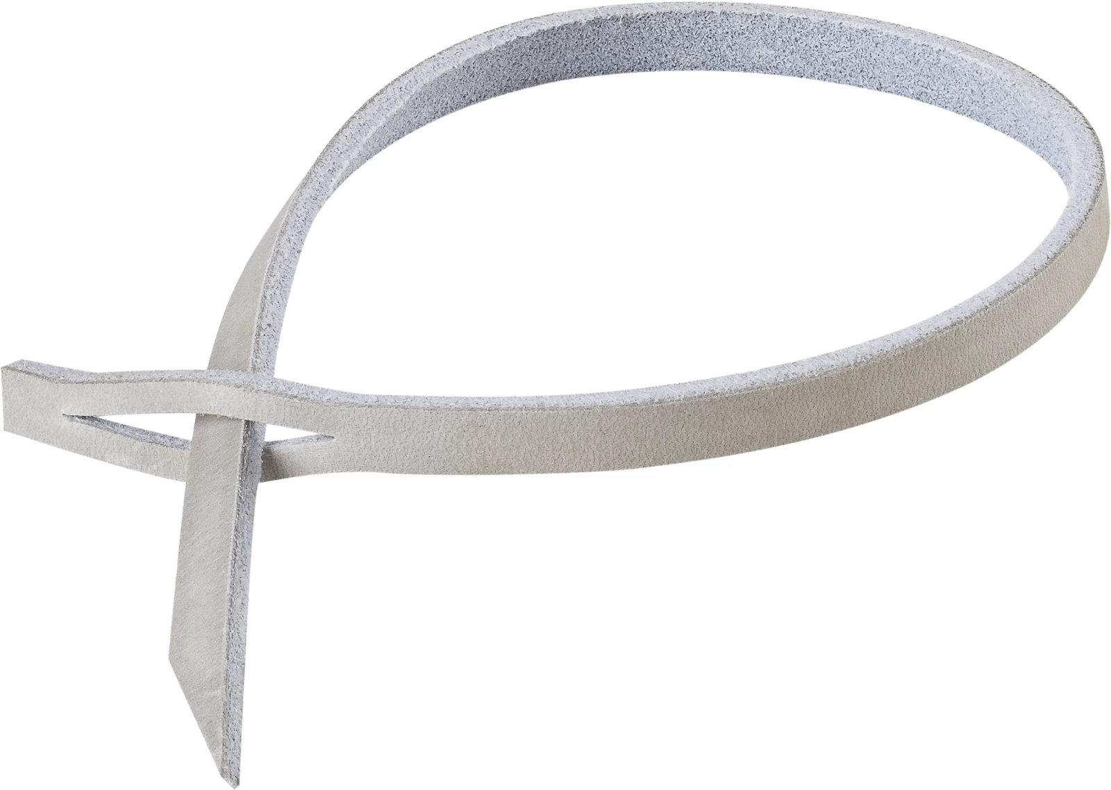 Ficelle en cuir 7 mm × 40 cm