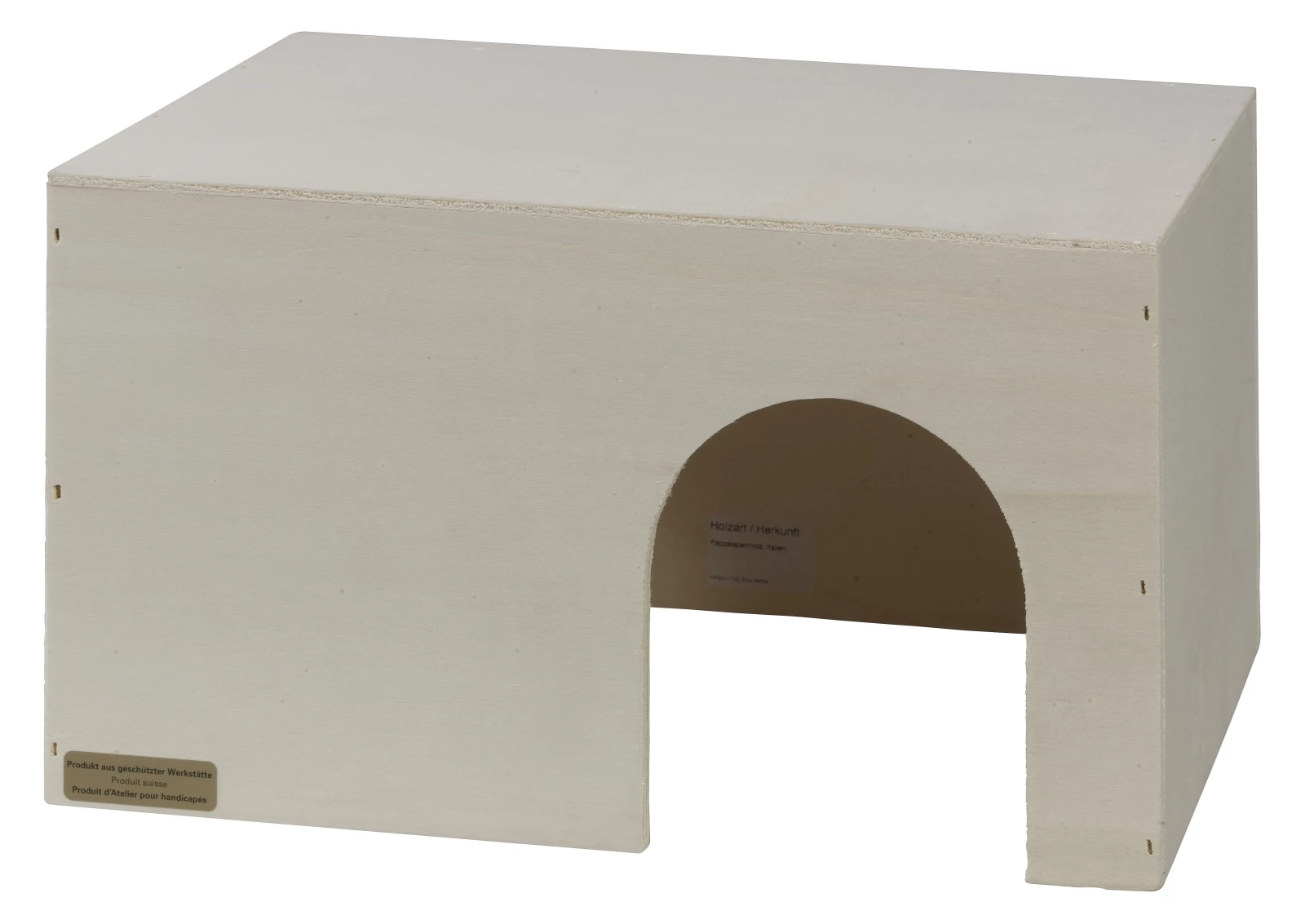 Kleintierhaus Holz 36×23×20,5cm