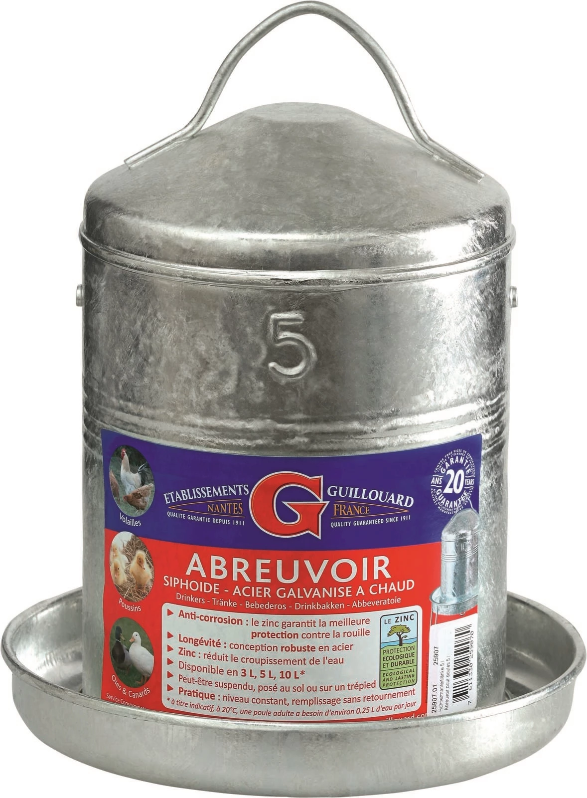 Hühnermanteltränke 5 l