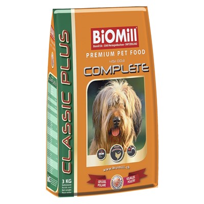 Aliment p. chien Comp. 3kg Biomill