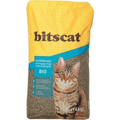 Katzenstreu Bio bitscat 14 kg