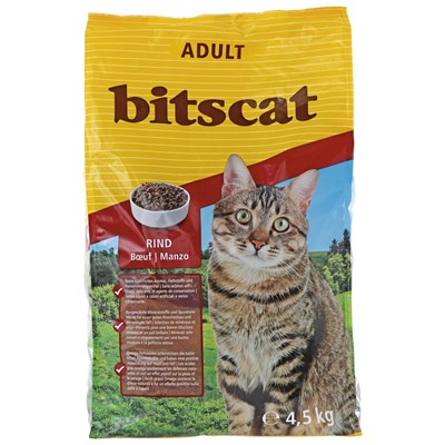 Aliment pour chats bitscat 4,5 kg