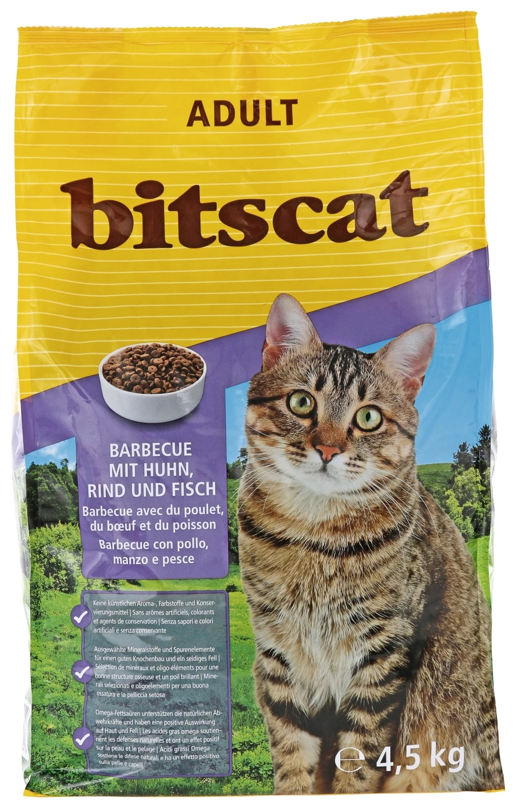Katzenfutter Barbecue 4,5 kg
