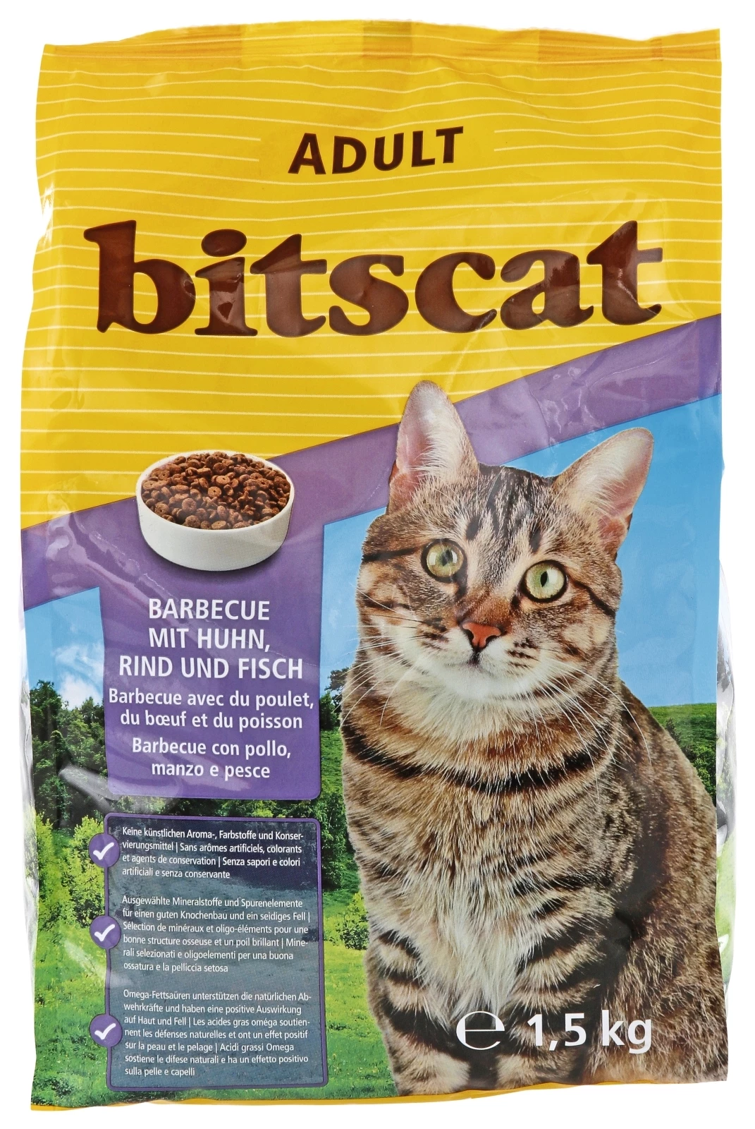 Katzenfutter Barbecue 1,5 kg