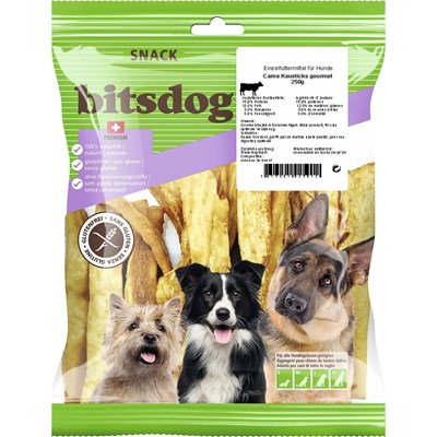 Kaustäbe für Hunde Carne 250 g