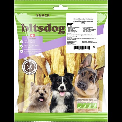 Kaustäbe für Hunde Carne 250 g