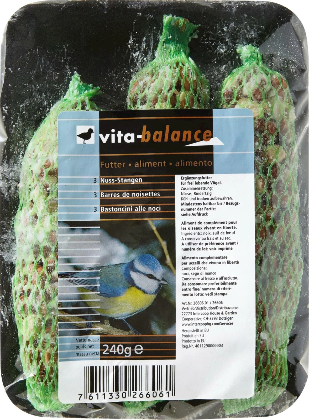 Nussstangen Freilandvögel 3 Stück