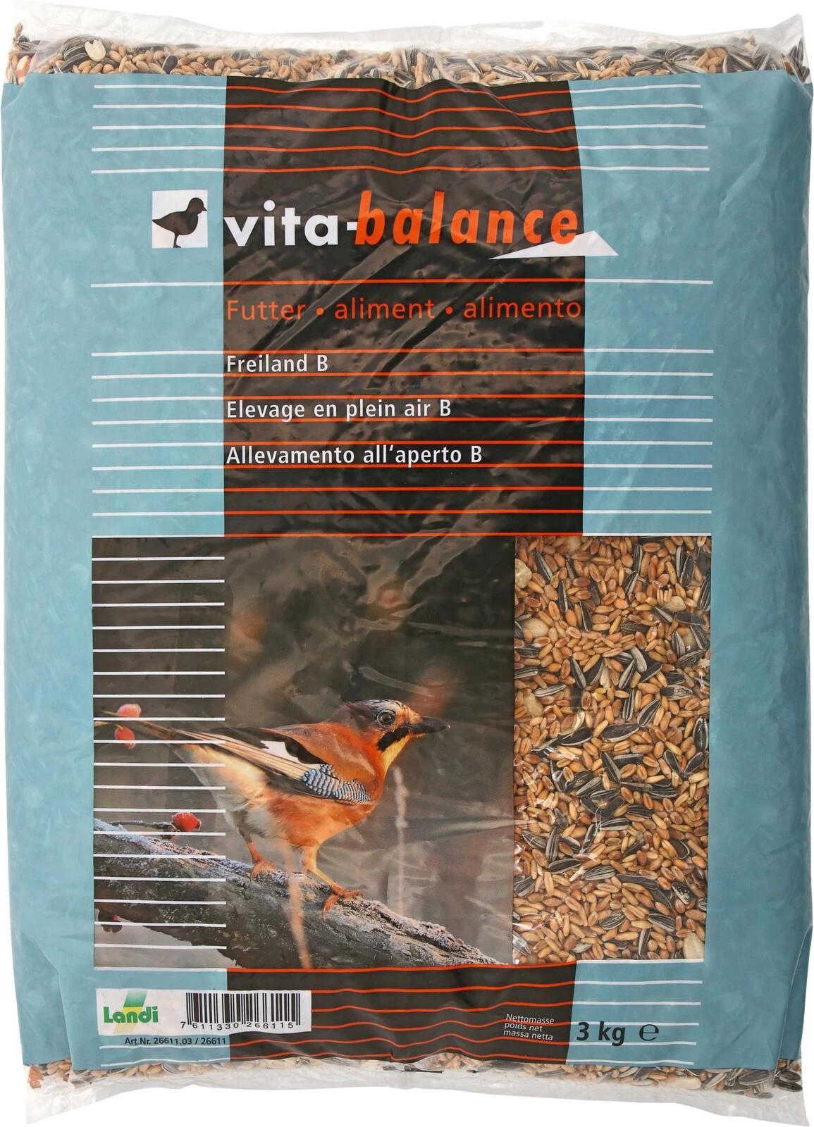 Freilandvogelfutter B 3 kg