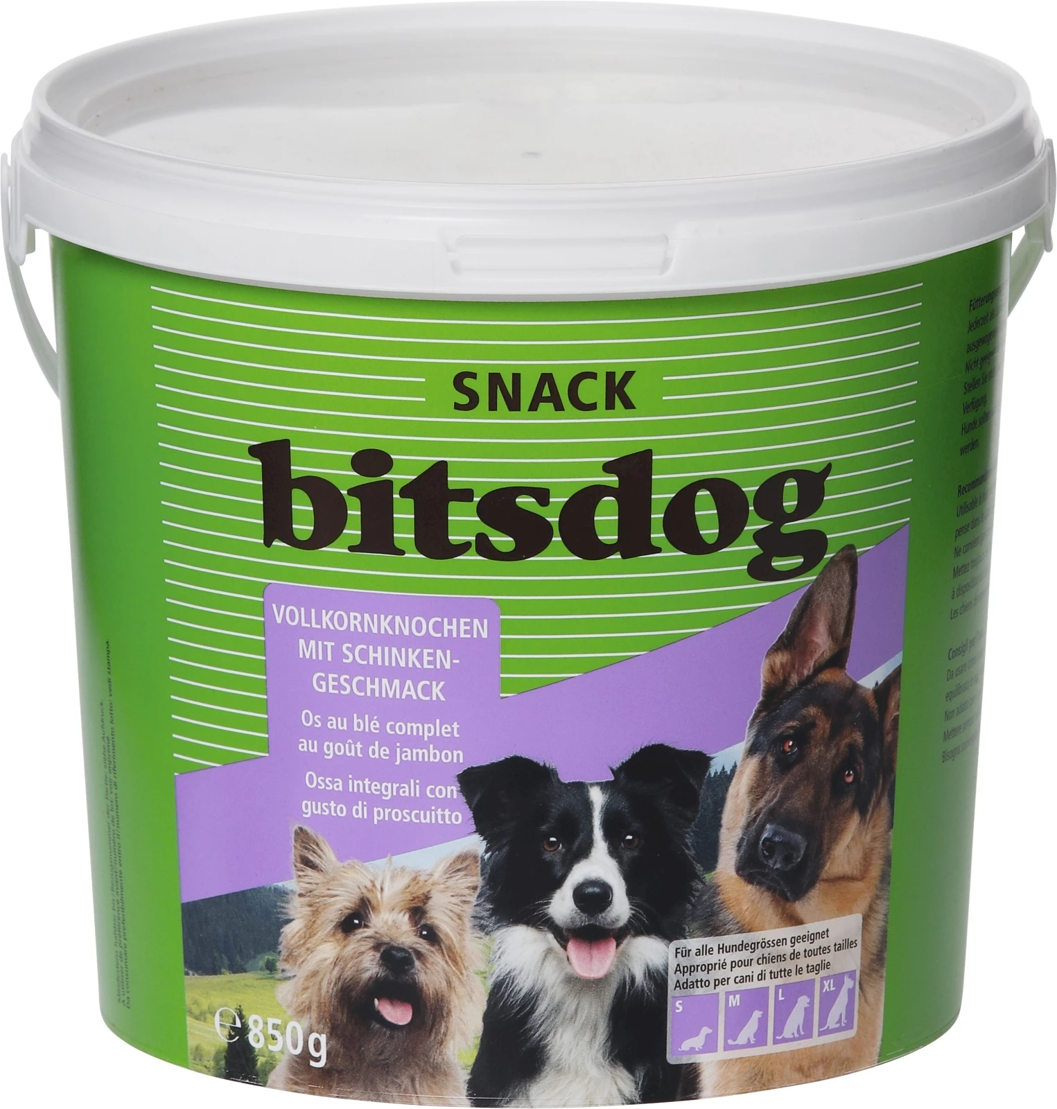 Vollkornknochen für Hunde 850 g