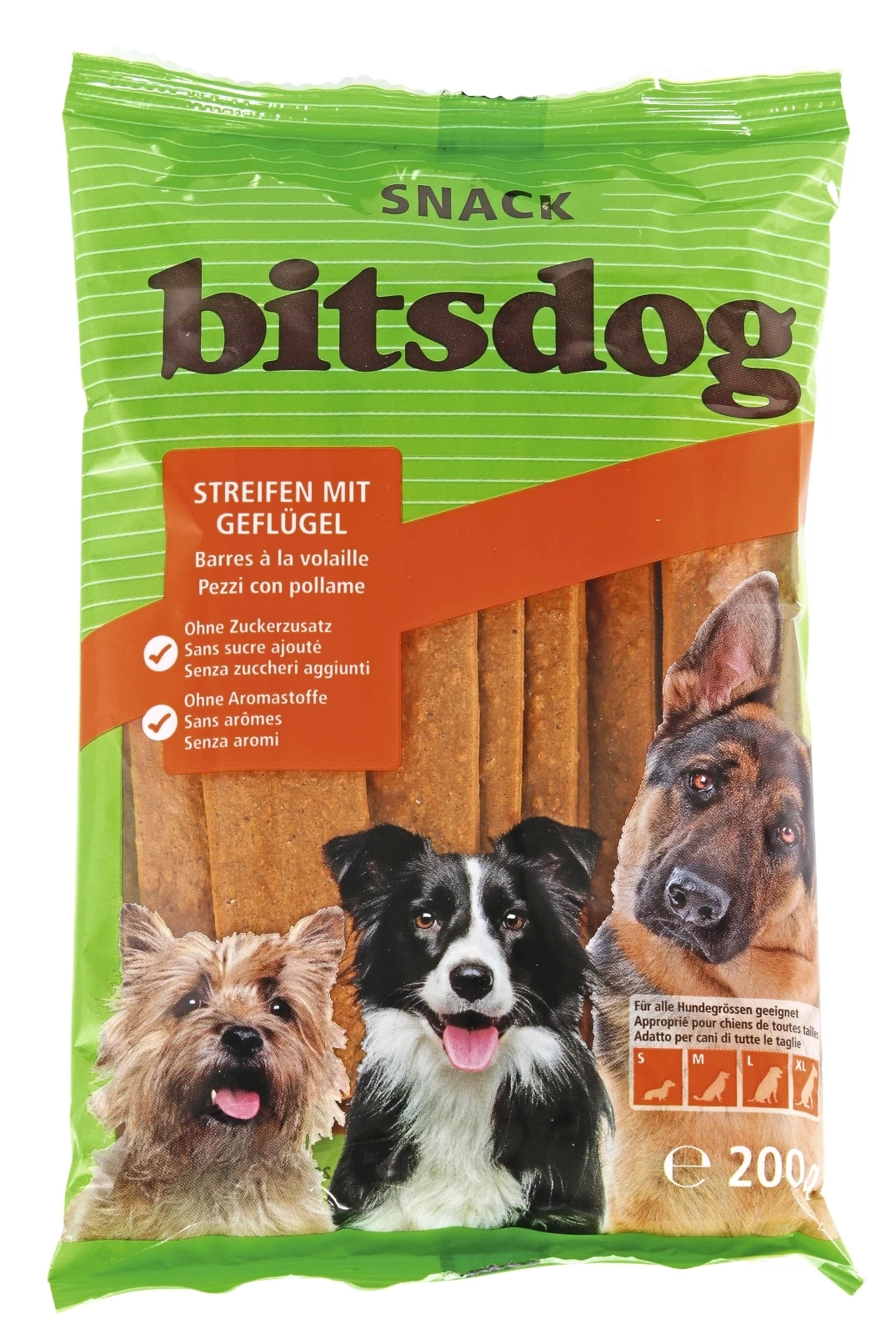 Streifen für Hunde Geflügel 20Stück