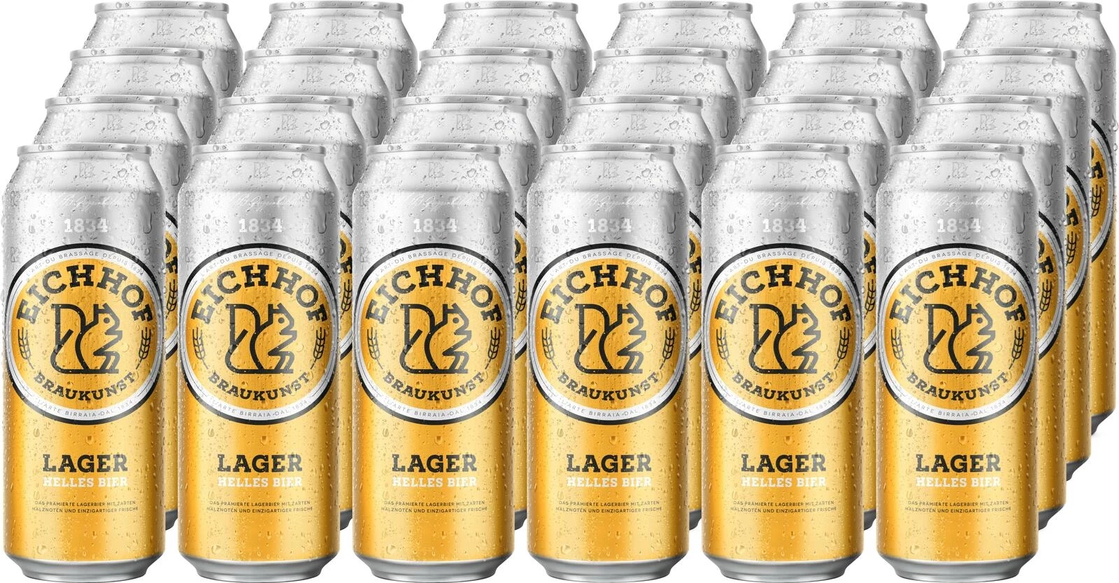 Lagerbier Eichhof Do. 24 × 50 cl