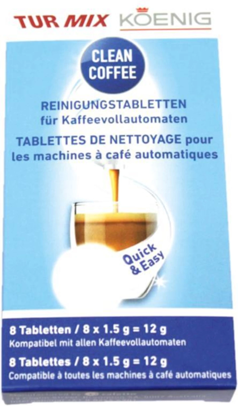 Reinigungstabletten Clean Coffee