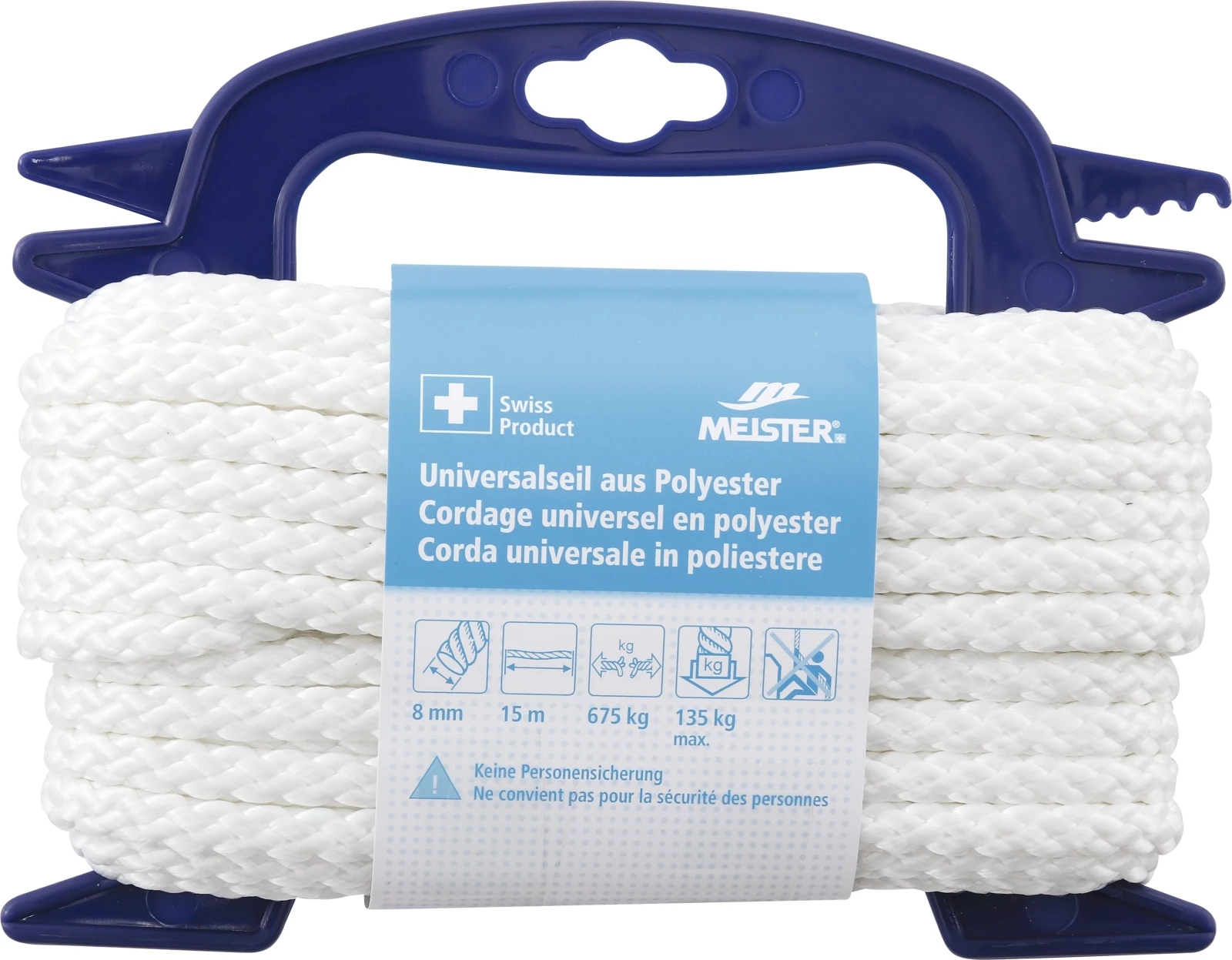 Universalseil Polyester 8mm, 15m