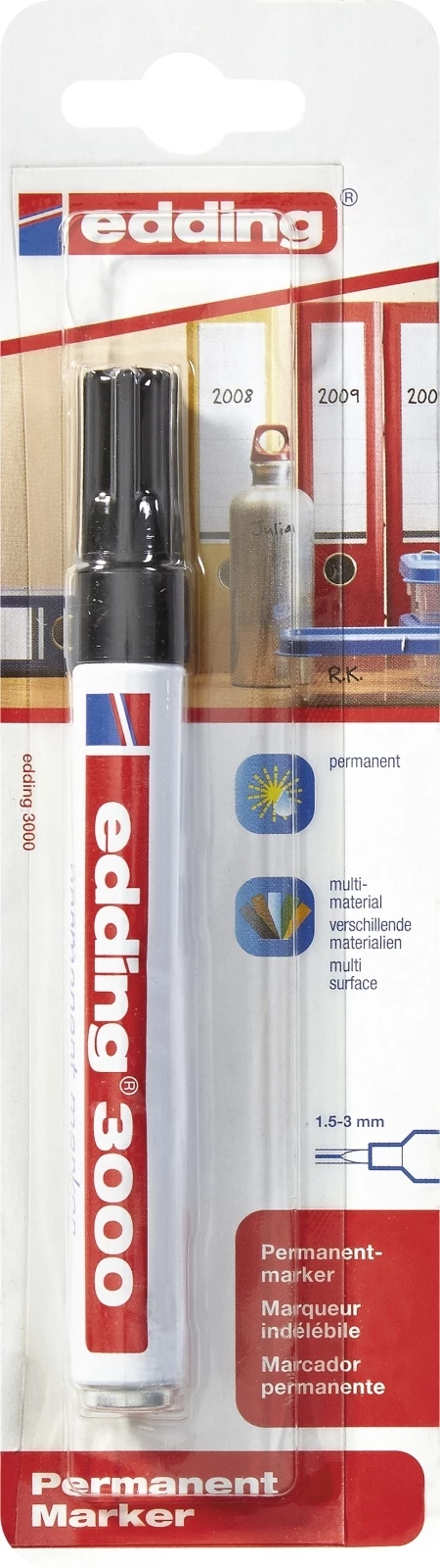 Permanentmarker schw. edding 3000