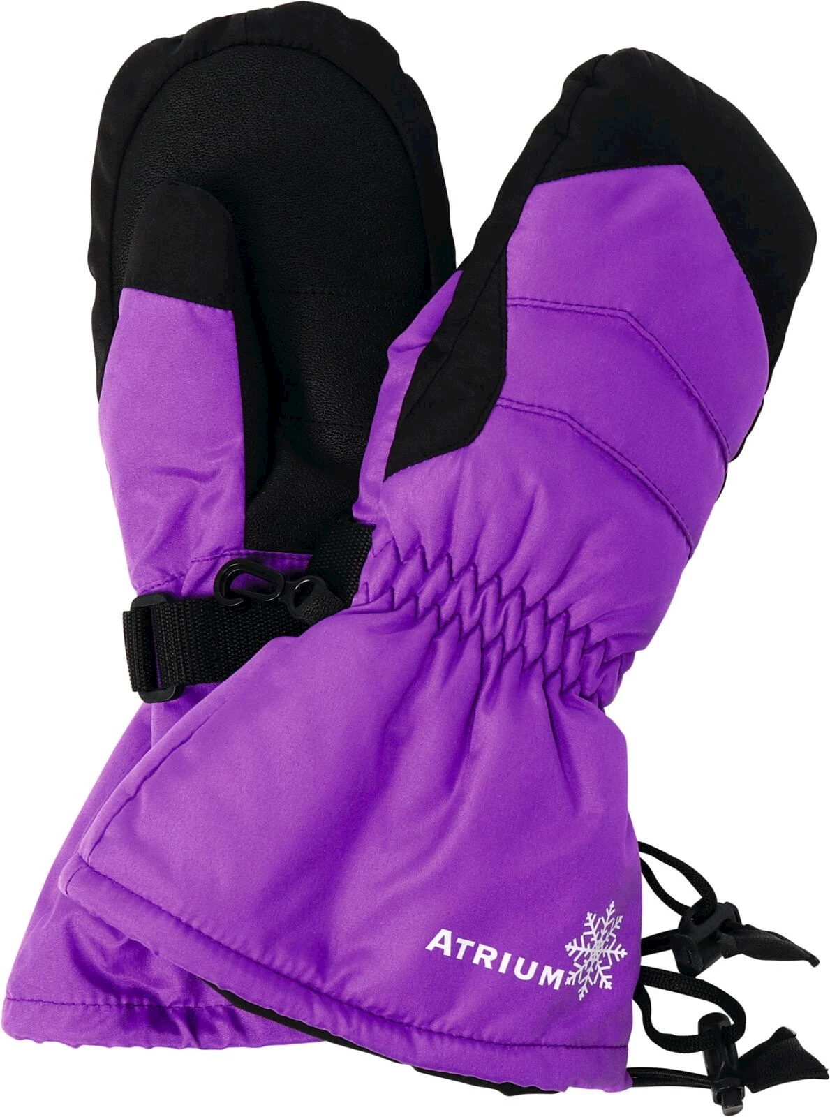 Moufles enfant violet t. 4