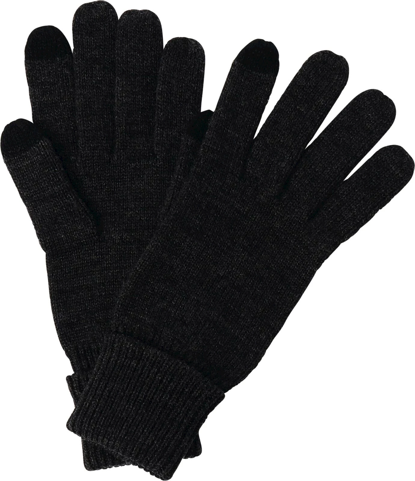Gants en laine anthracite M