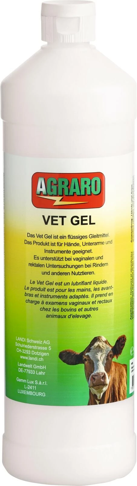 Gleitgel VetGel 1 l Agraro