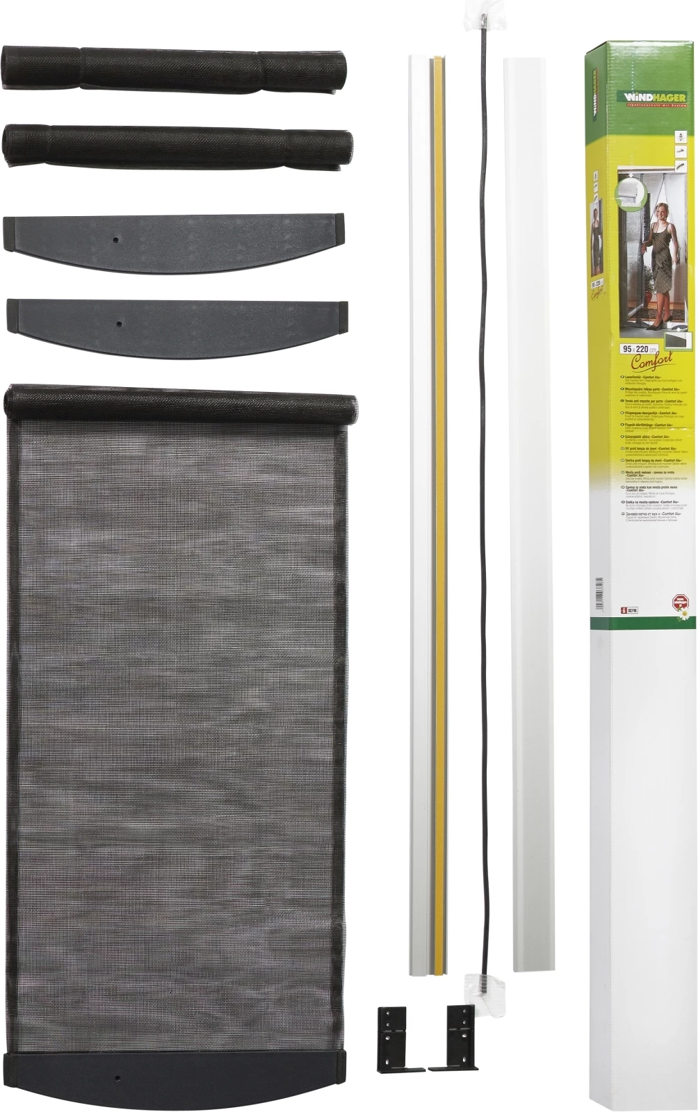 Fliegengitter-Tür 95 × 220 cm