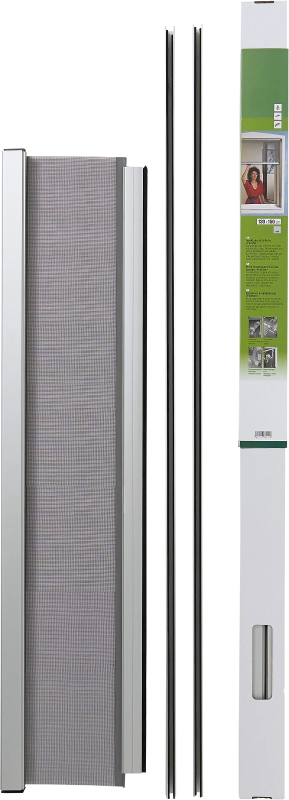 Insektenschutz-Rollo Alu 130×150 cm