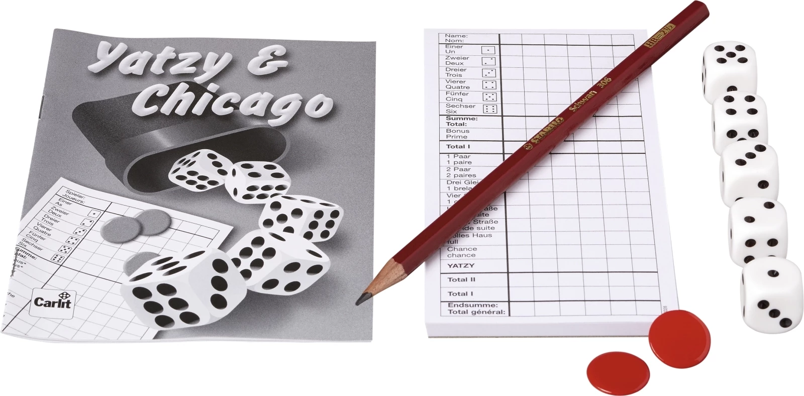 Reisespiel Yatzy & Chicago