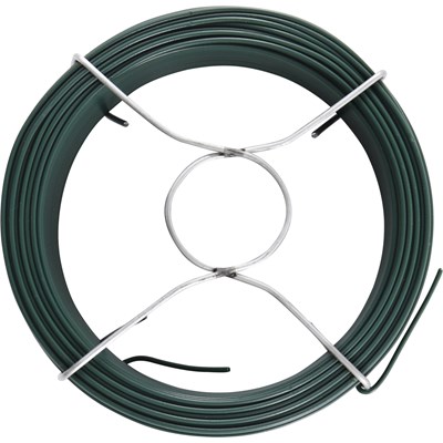 Draht Ø 1,4 mm × 50 m, PVC grün