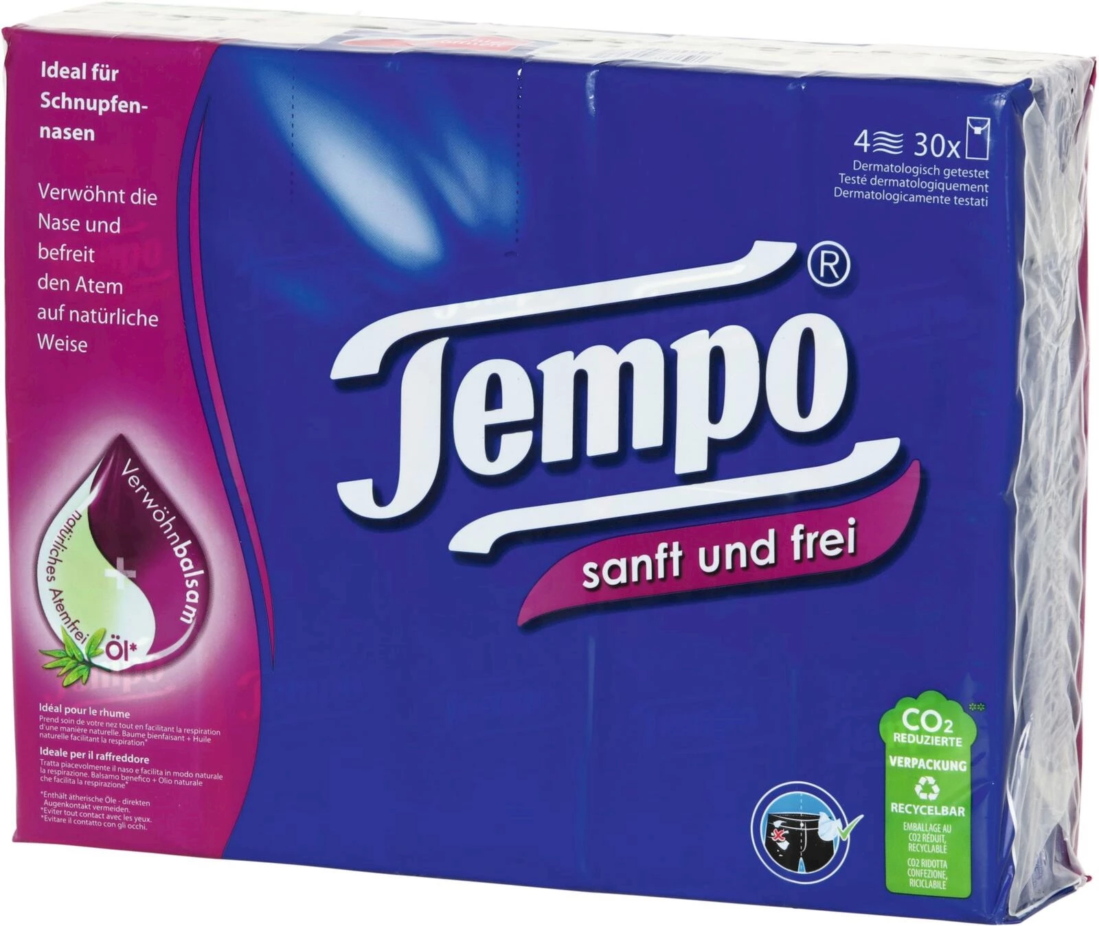 Taschentuch Tempo 30 × 9 Stück