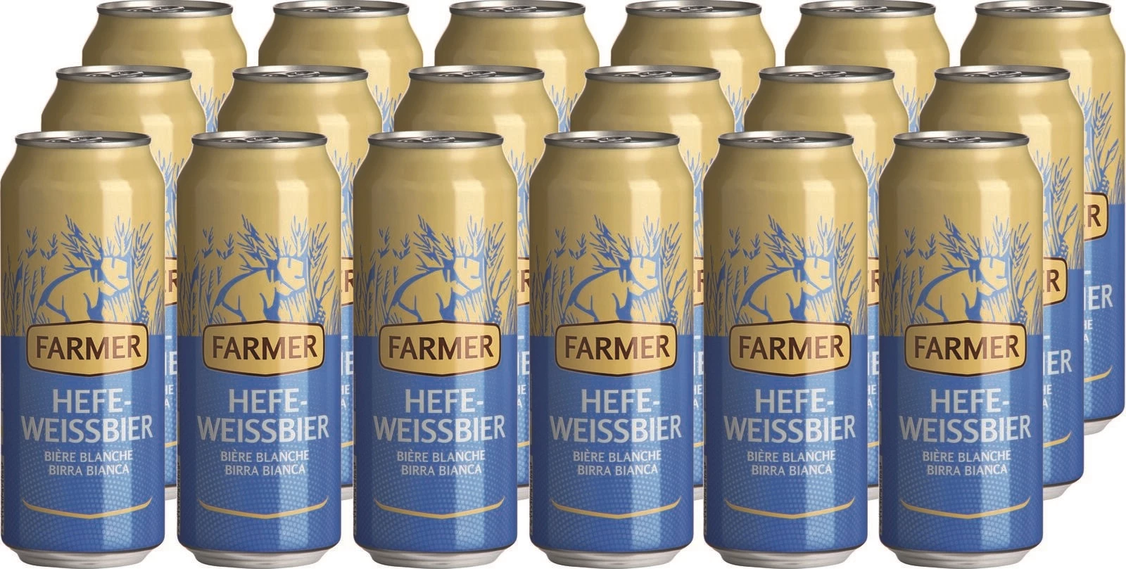 Weissbier Farmer Dose 18×50cl