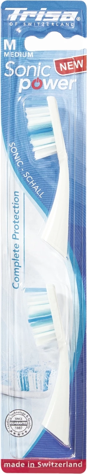 Brosses de rempl. médium 2 pièces