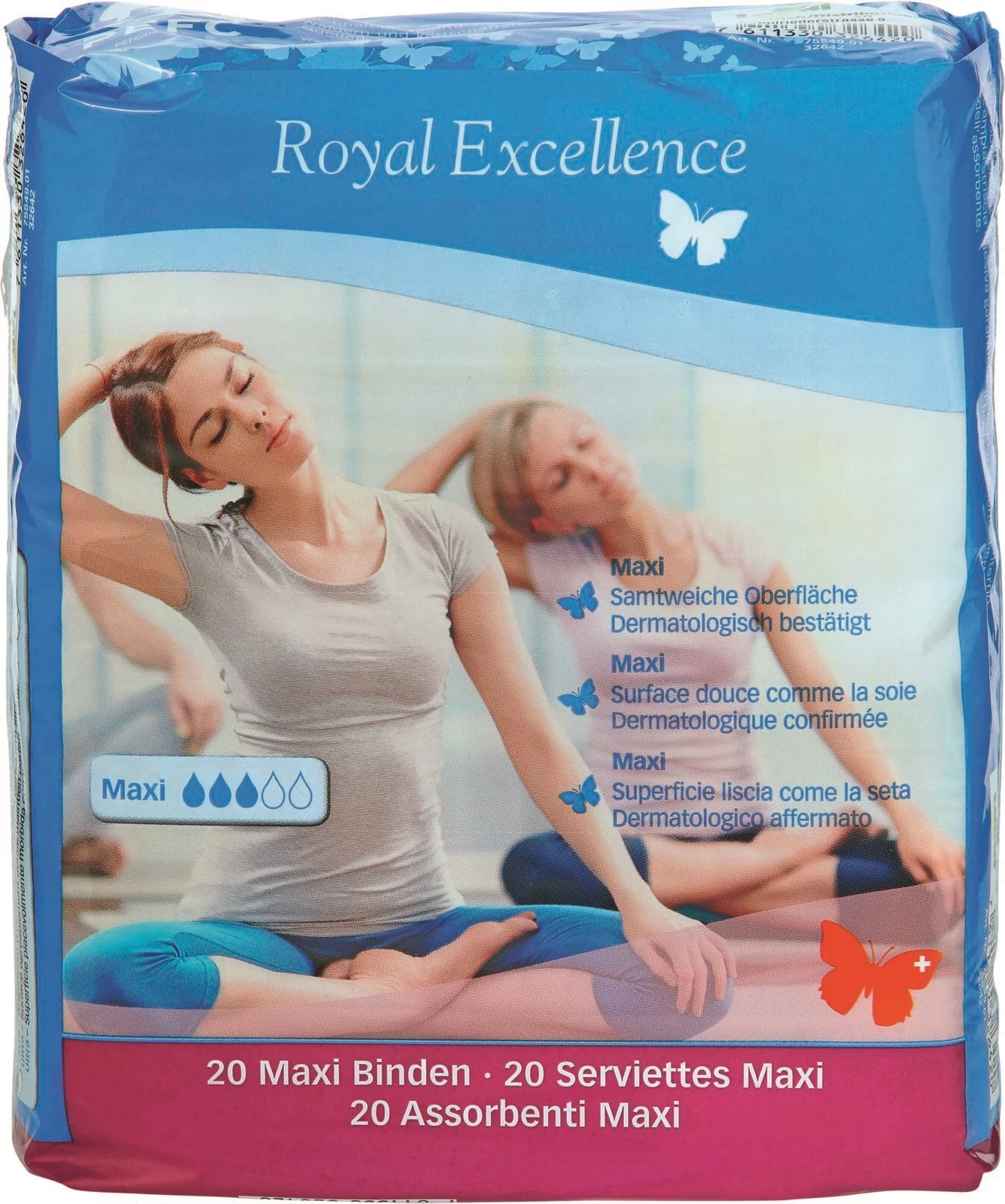 Zellstoffbinden Normal 20 Stück