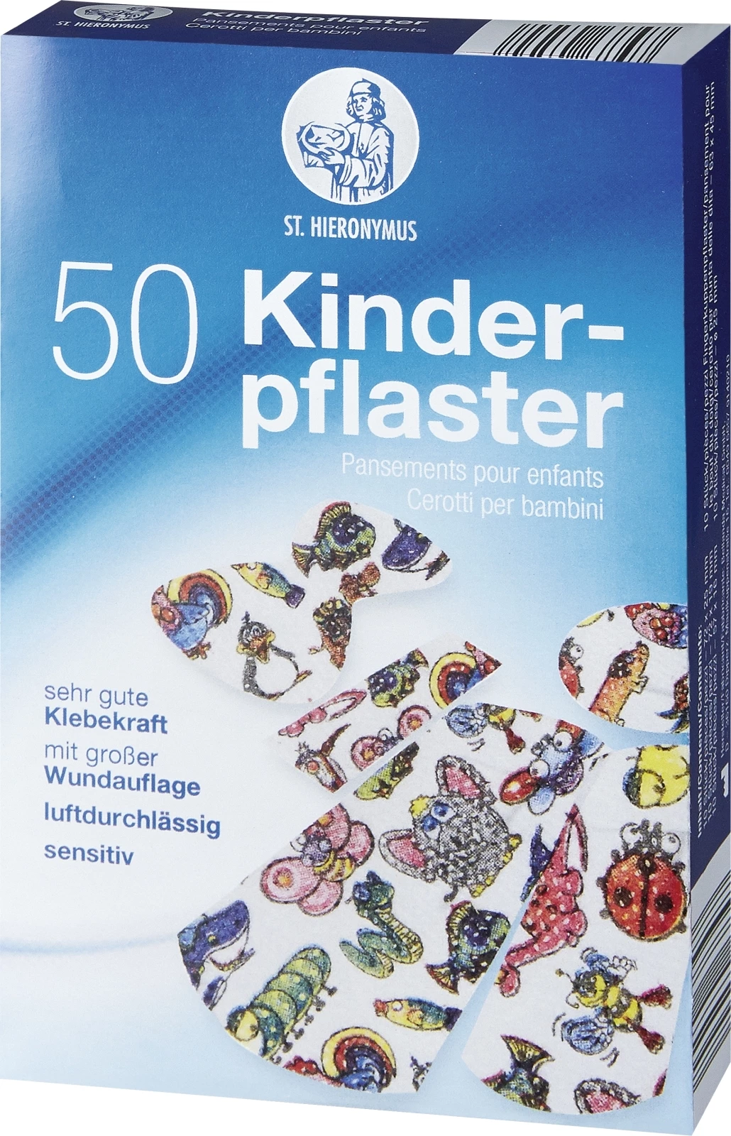 Pansements p. enfants 50pcs
