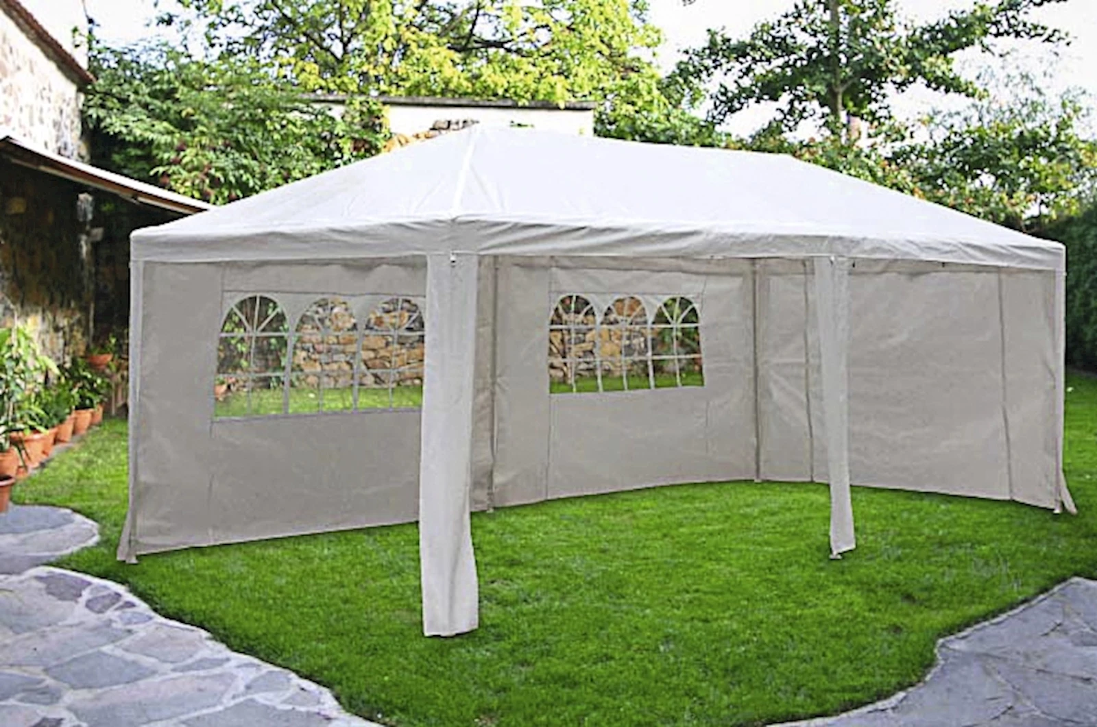 Seitenwände Pavillon BIG 3 Stk. kaufen Tische LANDI