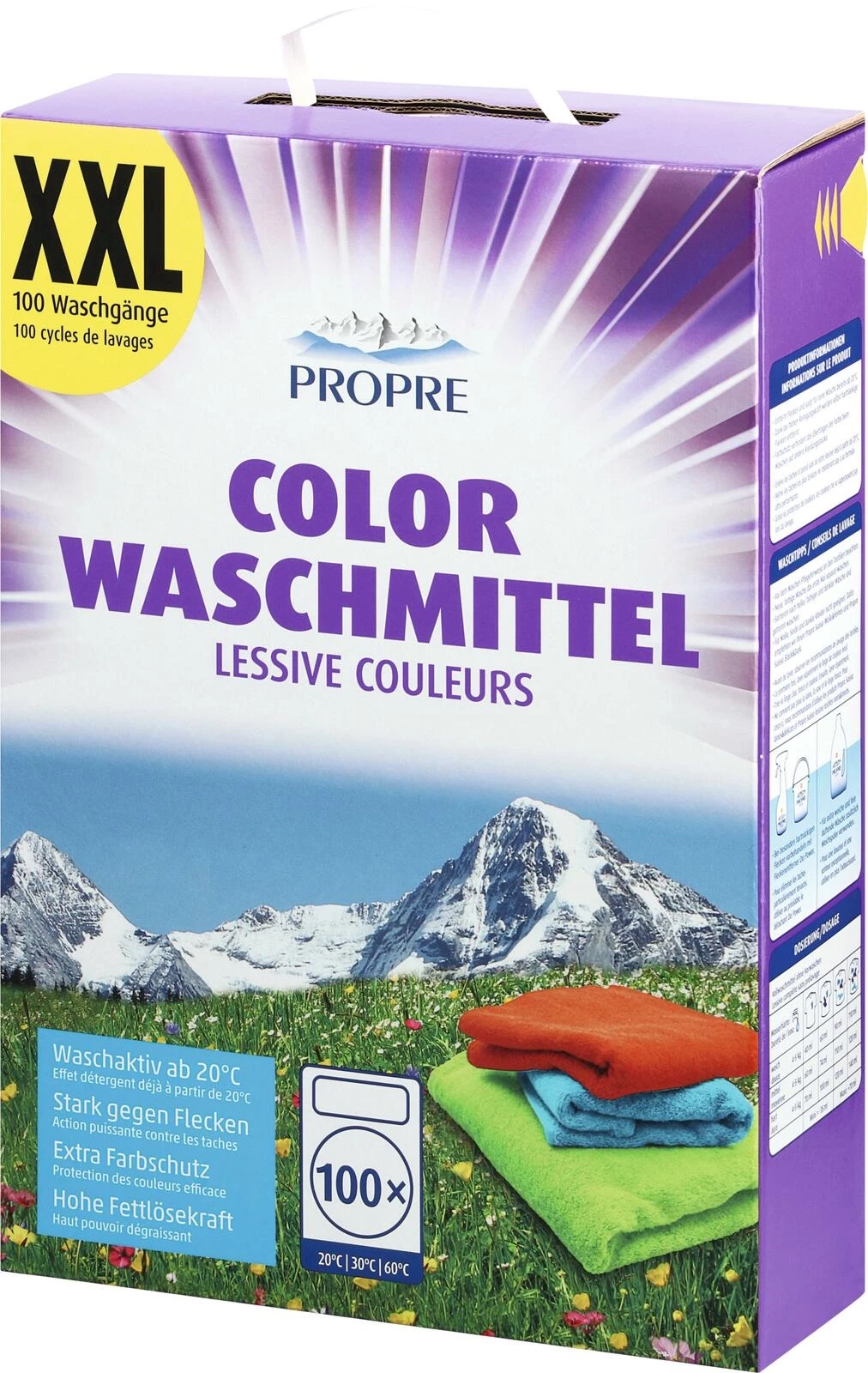Lessive en poudre Color 5,5 kg