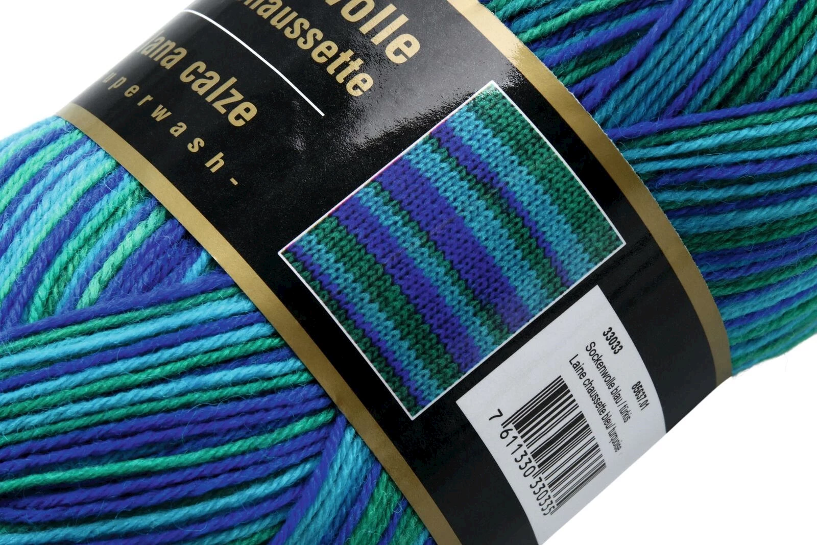 Sockenwolle blau/türkis