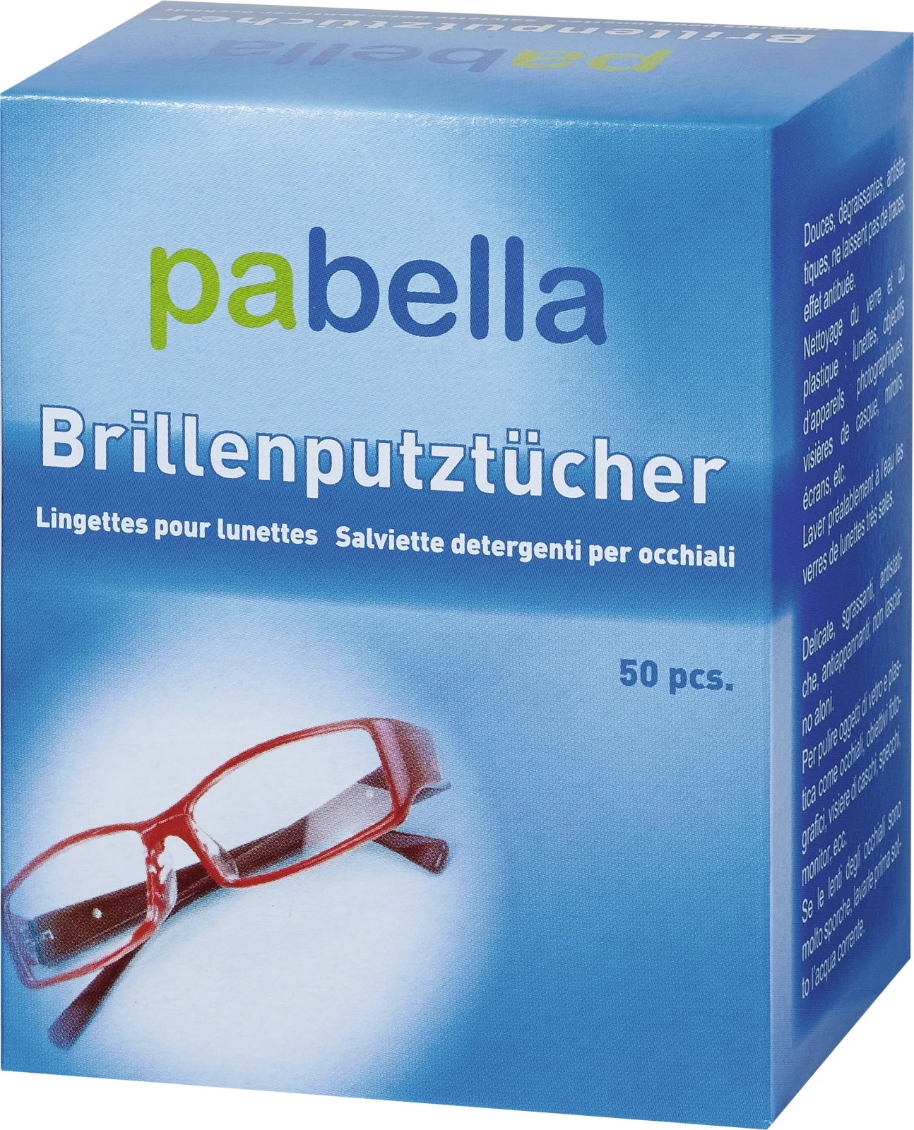 Brillenputztuch Pabella 14 × 14 cm