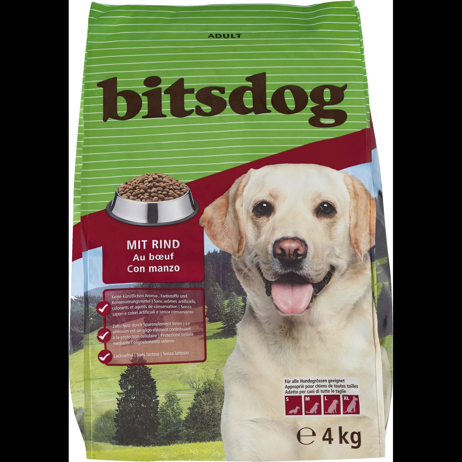 Aliment pour chiens Adult 4 kg Acheter - Aliments secs pour chiens - LANDI