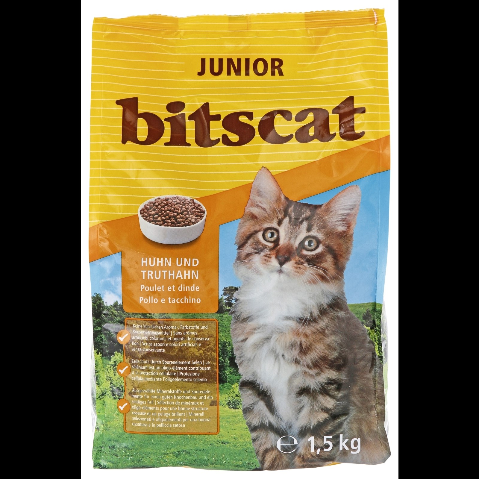 Aliment pour chats Junior 1,5 kg Acheter - Aliments secs pour