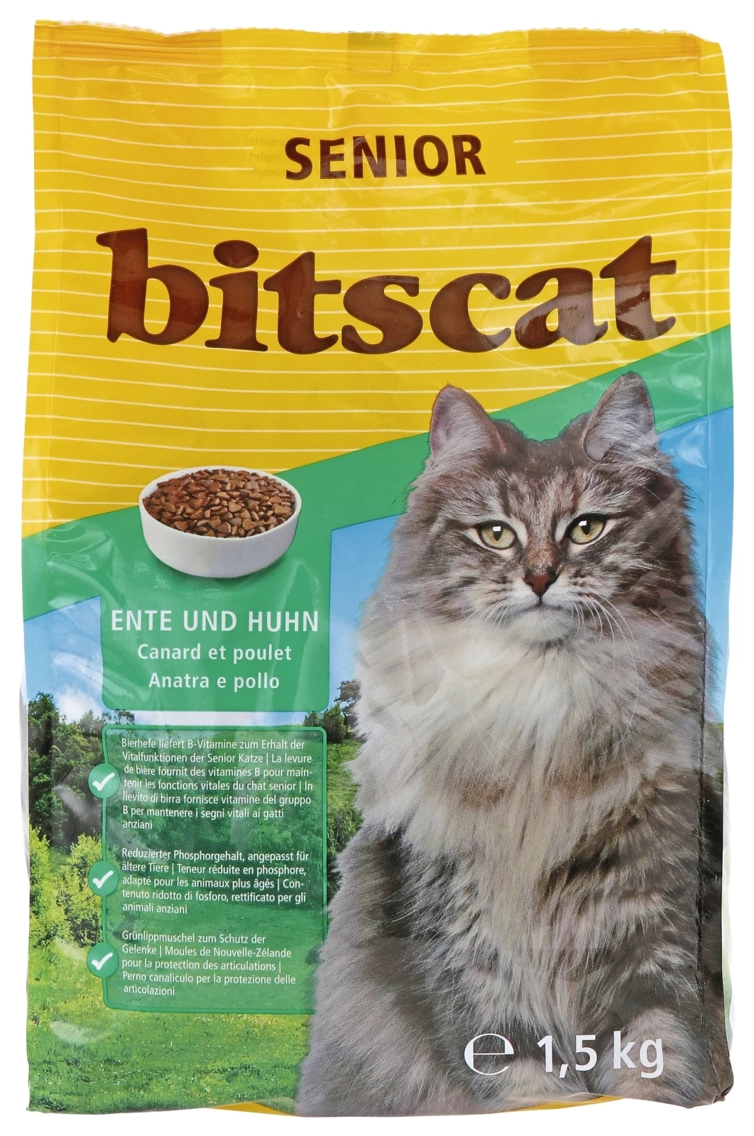 Katzenfutter Senior bitscat 1,5 kg