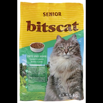 Aliment pour chats Senior 1,5 kg