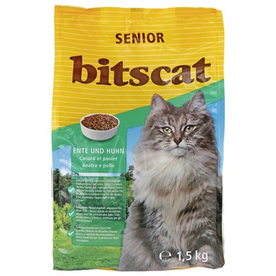 Katzenfutter Senior bitscat 1,5 kg