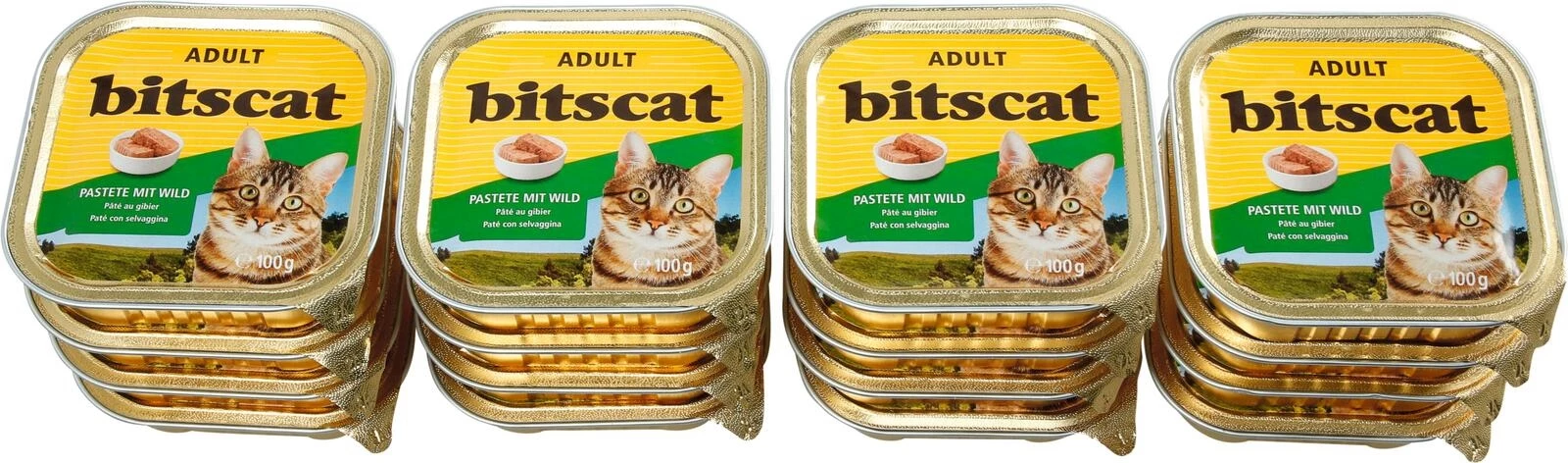 Katzenfutter Pastete Wild 16×100g